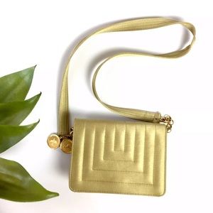 Art Deco Gold Lambskin Leather Purse Jay Herbert